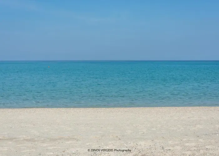 Апартаменты Arelia Beachfront Sea View Пефкохори